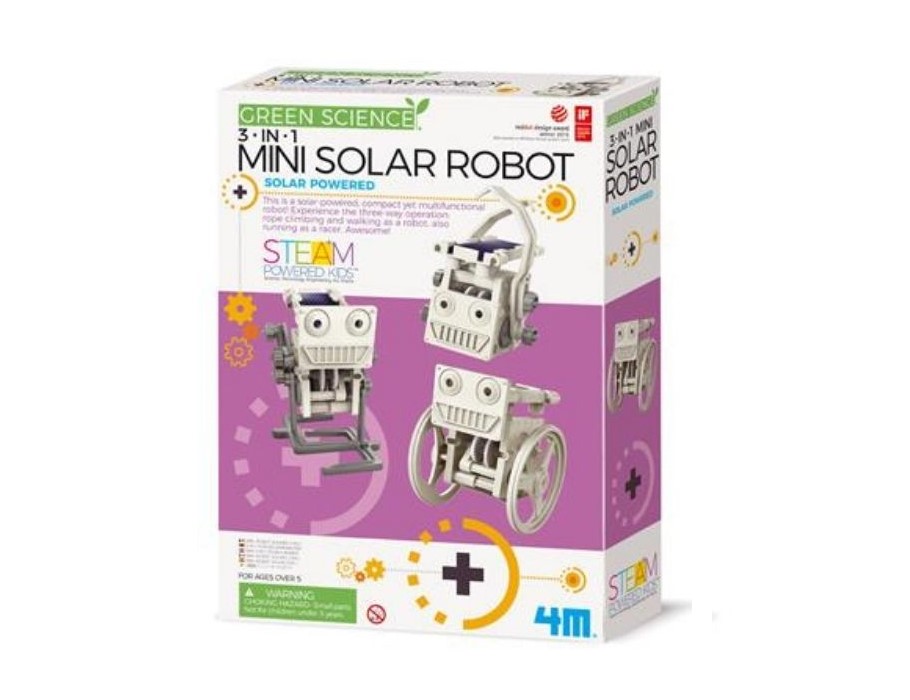 Bouwpakket -3 in 1 Mini Solar Robot