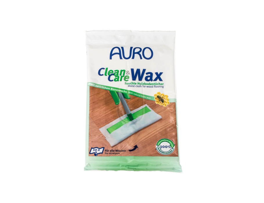Clean & Care wax onderhoudsdoekjes vloer 10st.