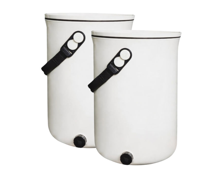Bokashi - 2x Design Keukenemmer - 9,6L