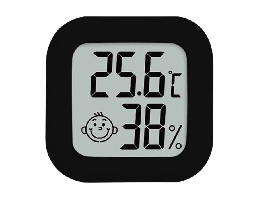 Digitale Hygrometer & Thermometer - Zwart