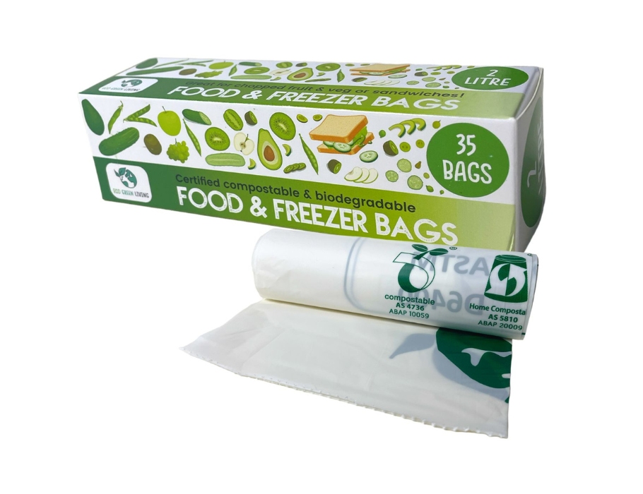 Composteerbare Diepvrieszakken 2 liter - 35 stuks