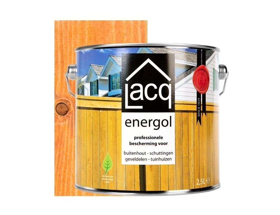 Energol dekkende beits - Mahonie - 2,5L