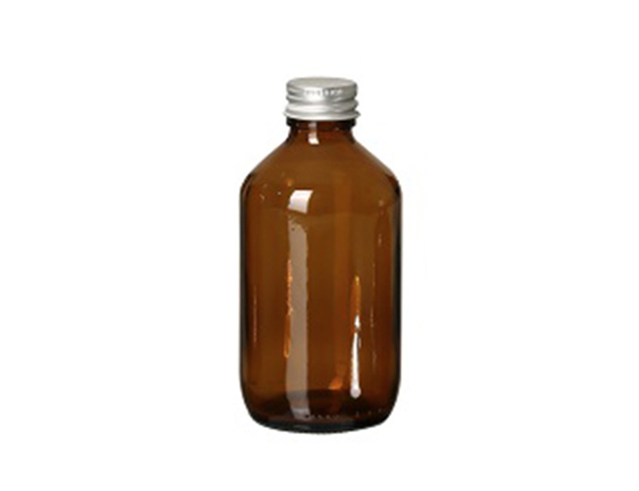 Glazen fles met dop - leeg - 250 ml