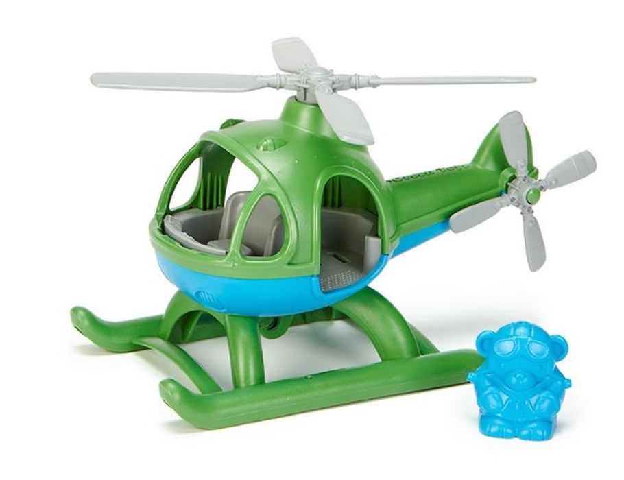 Helikopter groen - gerecycled