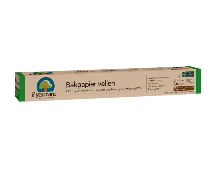 Bakpapier FSC - Losse Vellen 33cm x 40cm - 24 st.