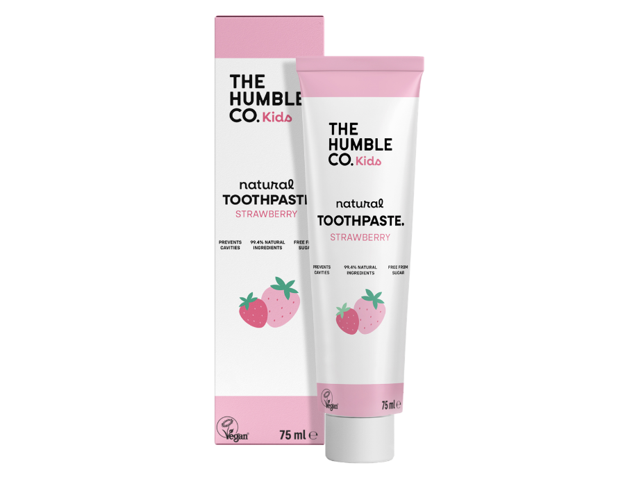 Natuurlijke Kindertandpasta - aardbei