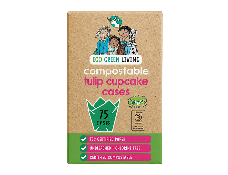 Tulp Cupcakevormpjes (75 stuks)