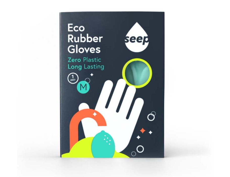 Schoonmaakhandschoenen - FSC Natuurrubber - Small