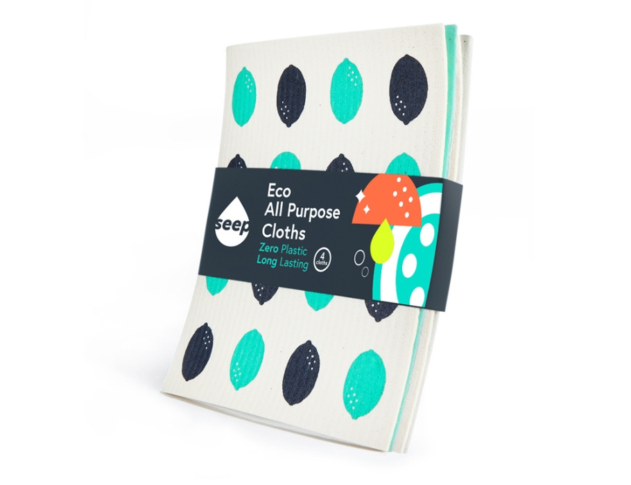 Sponsdoeken - 4 stuks