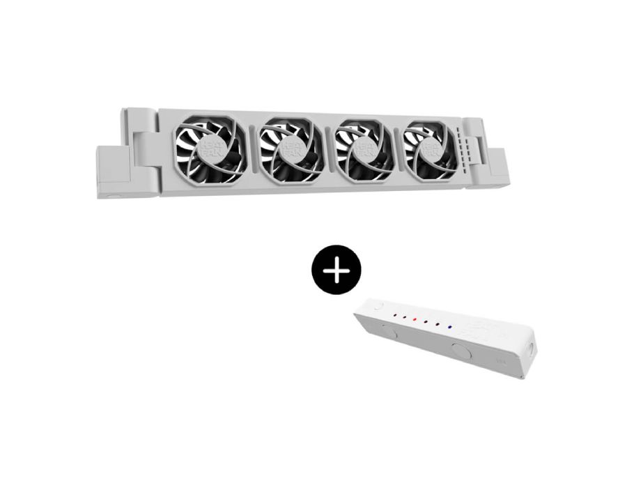 Solo Heatfan 4 - Wit incl. Smart Controller