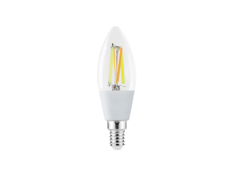 SylSmart - Ledlamp E14 - Kaars - Helder - 470lm - 2000-6500K - Dimbaar