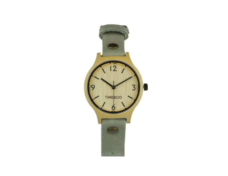 Horloge Twist Grijs Met Cijfers