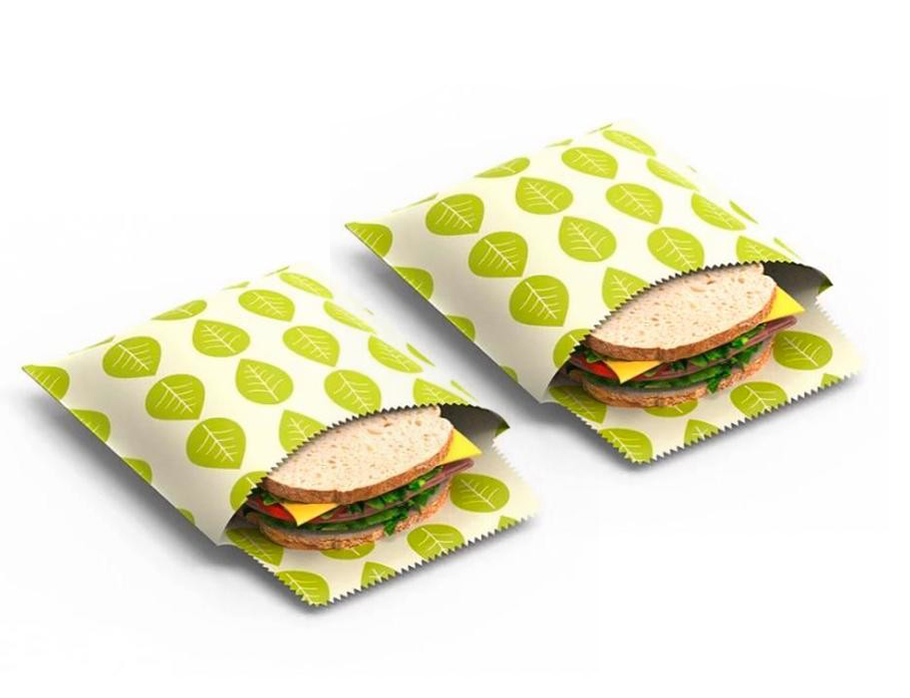 Vegan Sandwich Wrap Set van 2