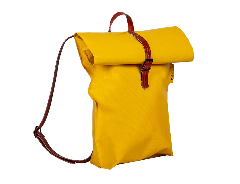 Rolltop Backpack - Yellow