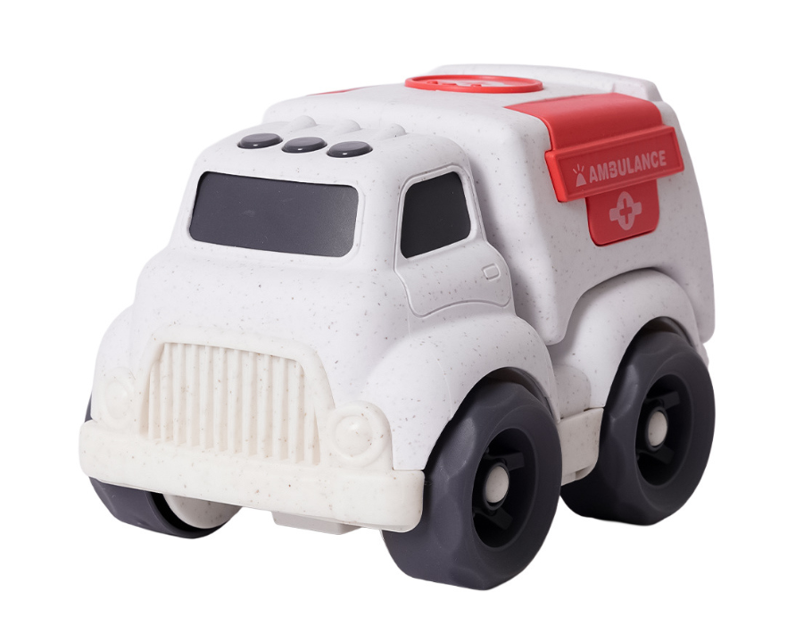 Bioplastic Ambulancewagen (18cm)