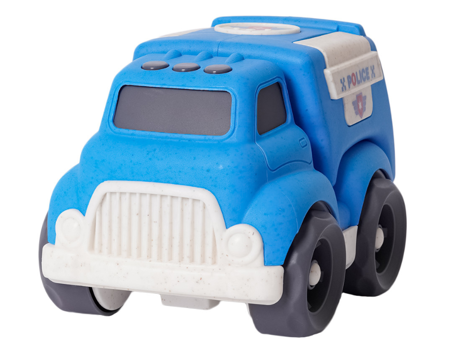 Bioplastic Politiewagen