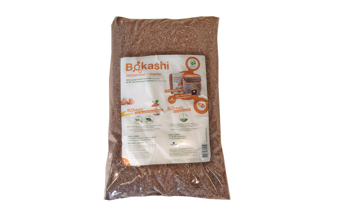 Bokashi starter - tarwezemelen met EM - 2 kg