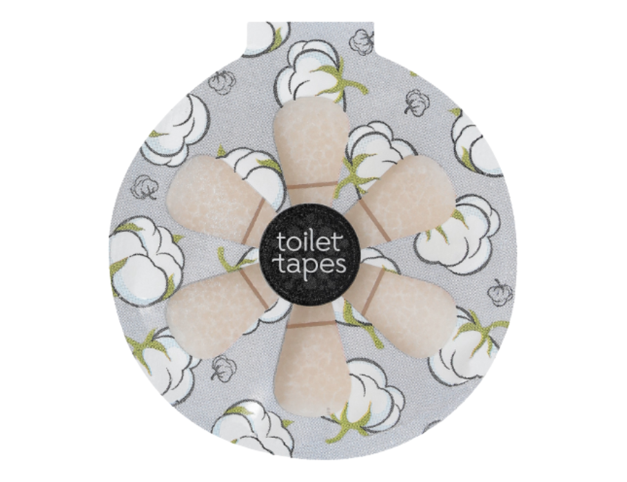 Toilettape wc blokje - Clean Cotton
