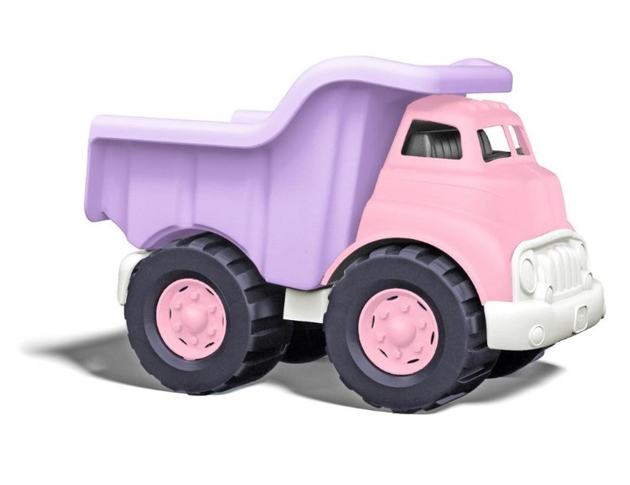 Roze kiepwagen - gerecycled
