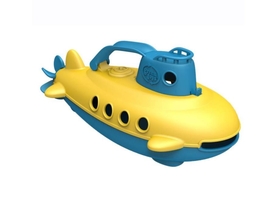 Duikboot - Geel met blauwe handgreep