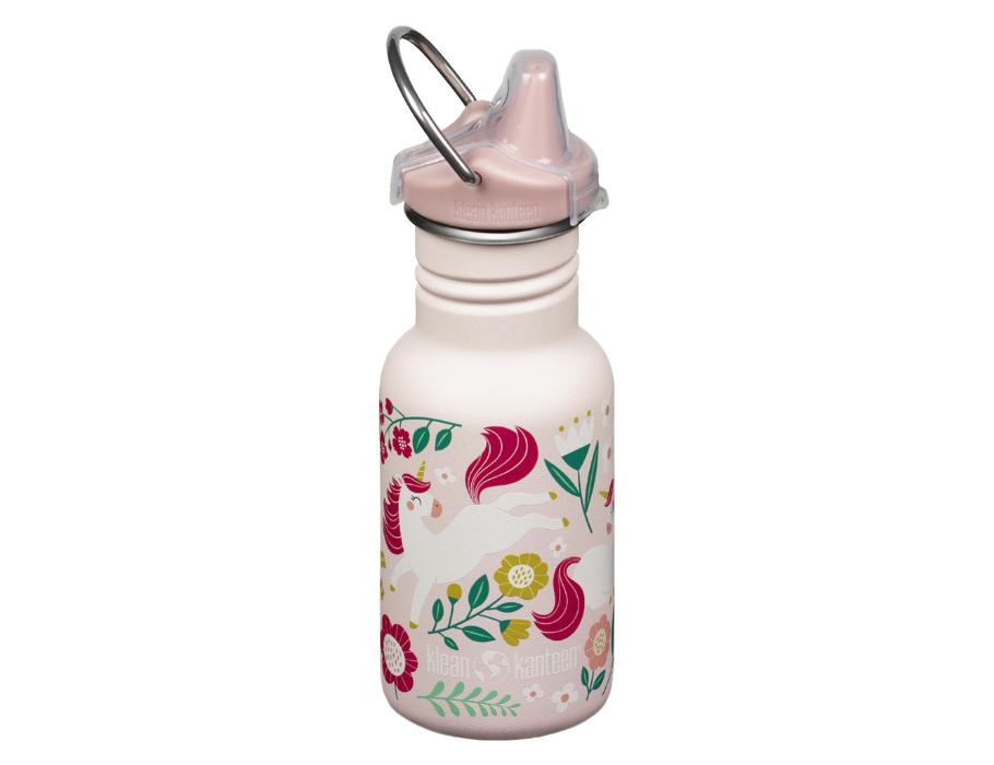 Kinder Drinkfles met sippydop - Leaping Unicorns - 355ml