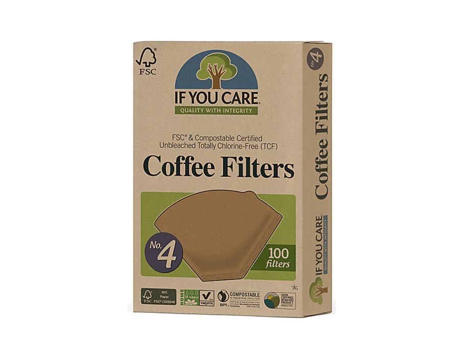 Koffiefilters - No. 4 / DE verpakking