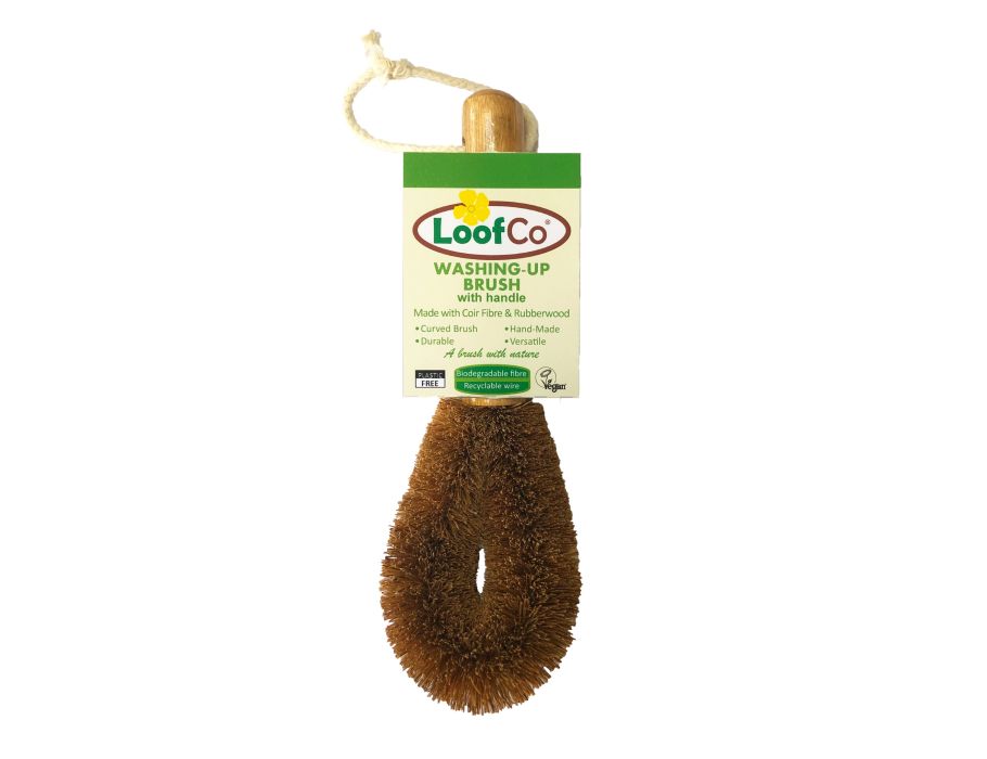 Afwasborstel met hendel - Kokos