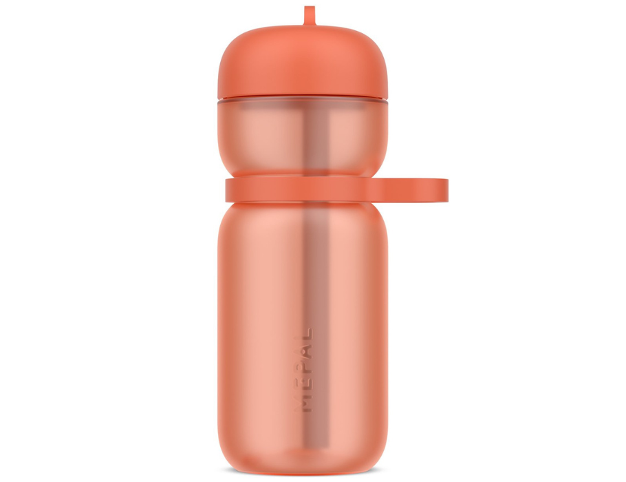 Sportfles Flip - Peach Orange - 600 ml