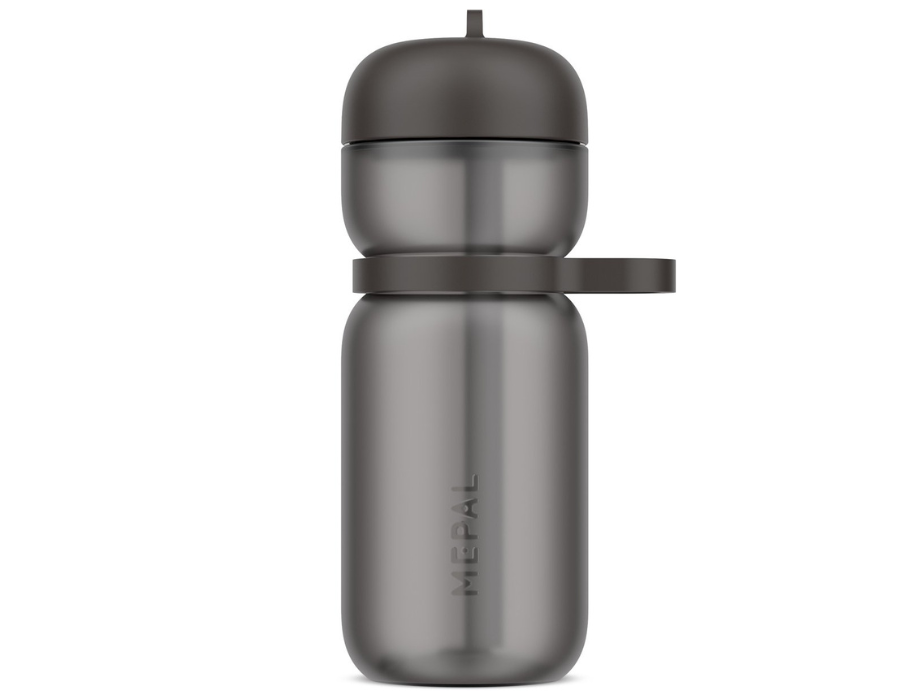 Sportfles Flip - Graphite Black - 600 ml