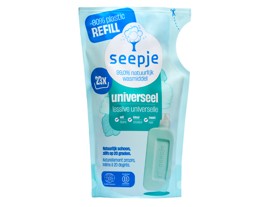Navulling - Vloeibaar Wasmiddel - Universeel - Sprankelende Jasmijn