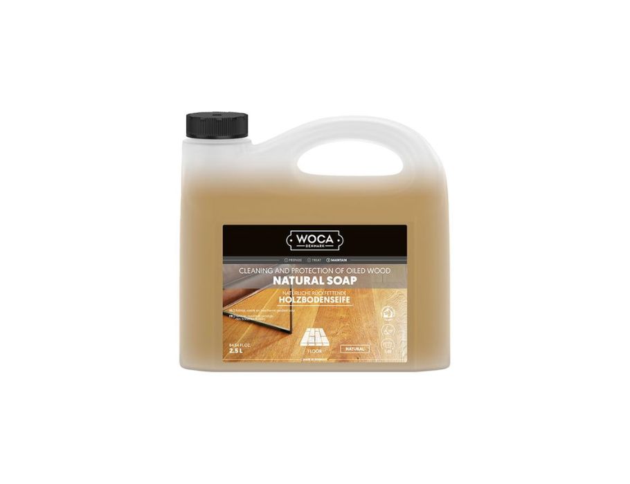 Houten Vloer Zeep Naturel 2,5L